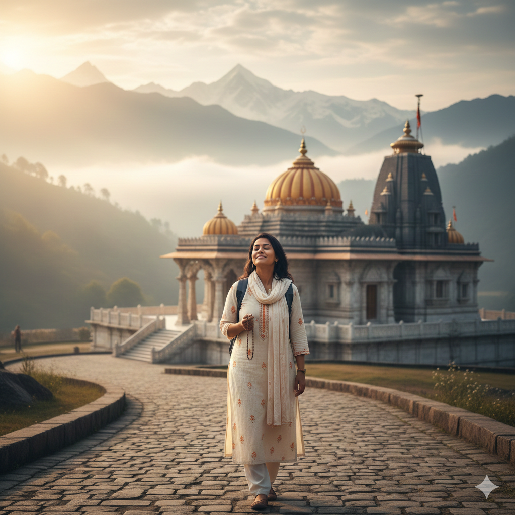 Solo Woman Spiritual Traveler